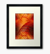 Retro Abstract Framed Print