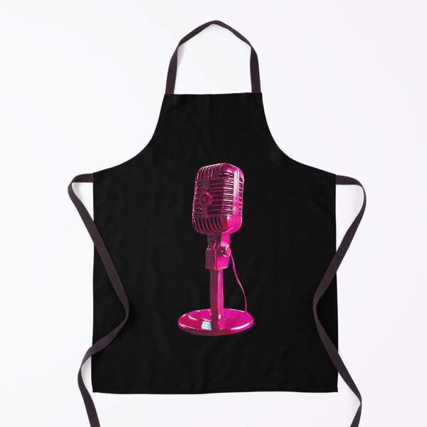Item preview, Beautiful Pink Old Microphone designed and sold by Aquillashop.