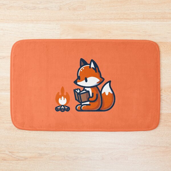 Item preview, Fox Reading Next to Campfire designed and sold by SweetClicks123.