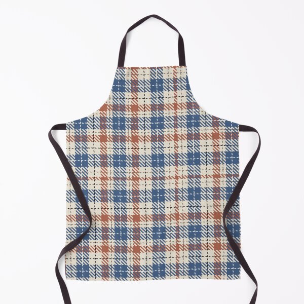 Item preview, Cozy Tartan Check Plaid - Blue and Brown designed and sold by Olena Kovalova Design.