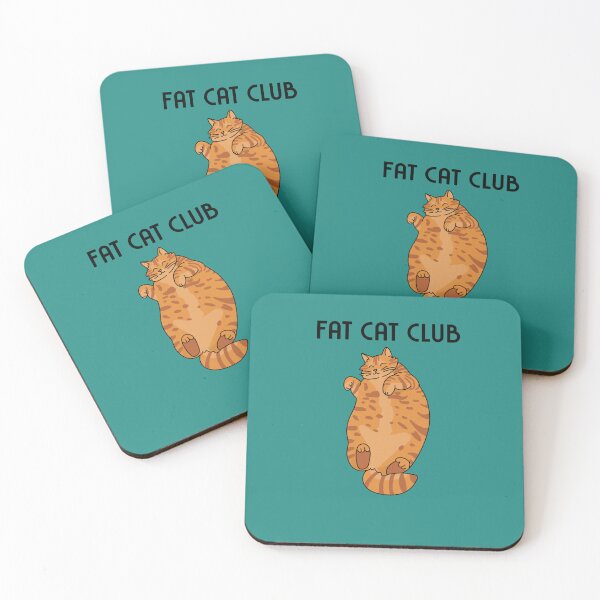 Item preview, Fat cat club cat designed and sold by ScarletDesigns3.
