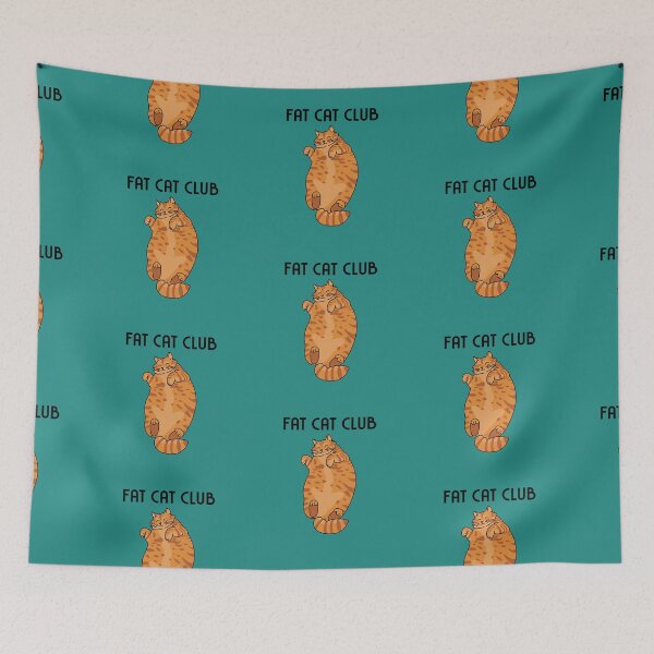 Item preview, Fat cat club cat designed and sold by ScarletDesigns3.
