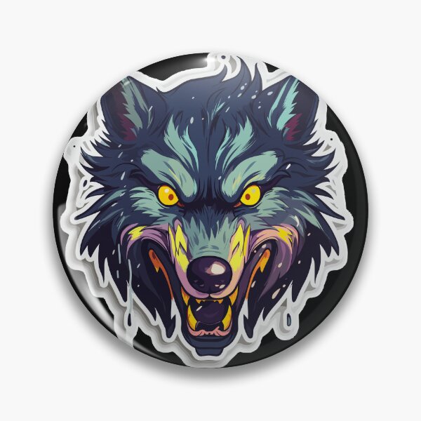 Item preview, Wolf - Illustration designed and sold by MrERNST.