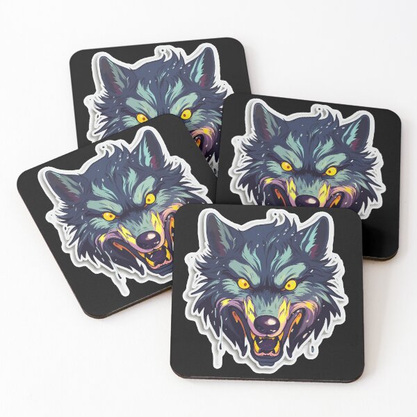 Item preview, Wolf - Illustration designed and sold by MrERNST.