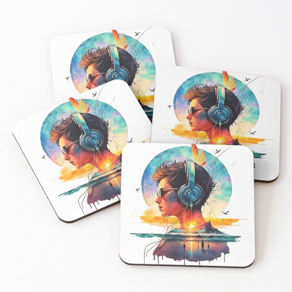 Item preview, music on the beach designed and sold by NotesForMusic.
