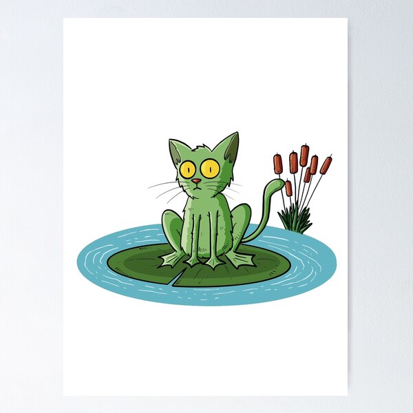 Item preview, Frog Cat designed and sold by Sebastián Ponce.