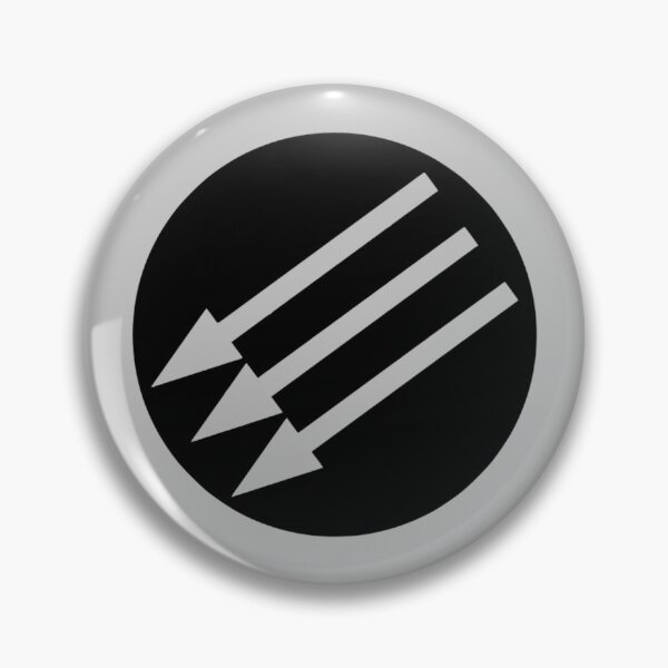 Item preview, Three Arrows Anti Fascist Symbol designed and sold by FutureTraveller.
