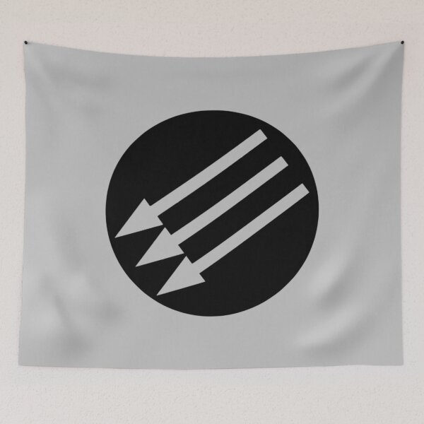 Item preview, Three Arrows Anti Fascist Symbol designed and sold by FutureTraveller.