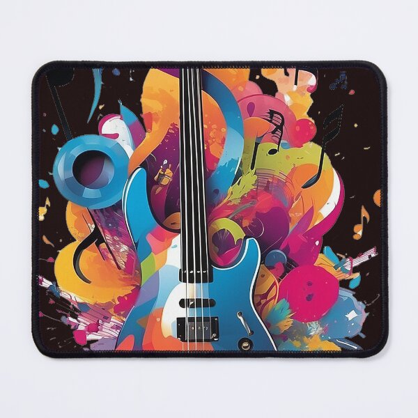 Item preview, abstract guitar designed and sold by xavoblues.