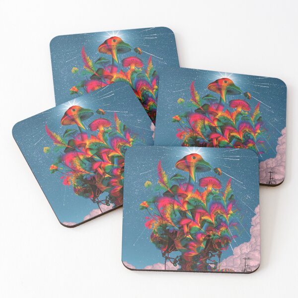 Item preview, Psychedelic Mushroom ART designed and sold by MarcelGW.