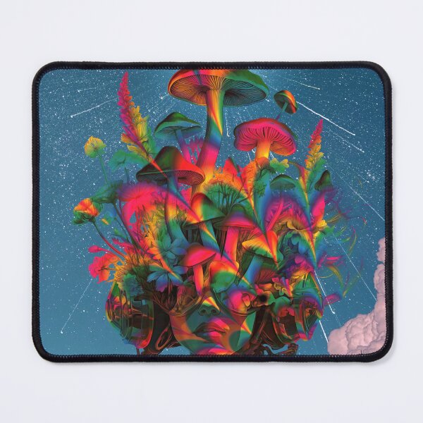 Item preview, Psychedelic Mushroom ART designed and sold by MarcelGW.