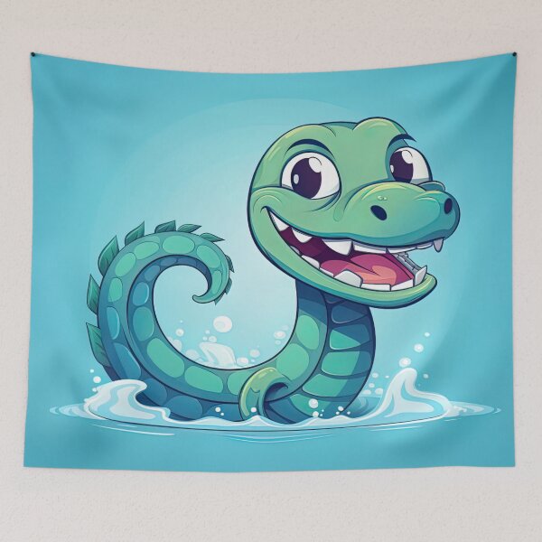 Item preview, Sea serpent | cute style designed and sold by ComicsFactory.