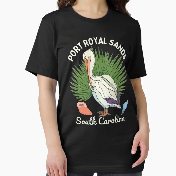 Item preview, Wild Port Royal Sands, South Carolina, Off-White Text- Wildlife / Nature designed and sold by TimelessLocales.