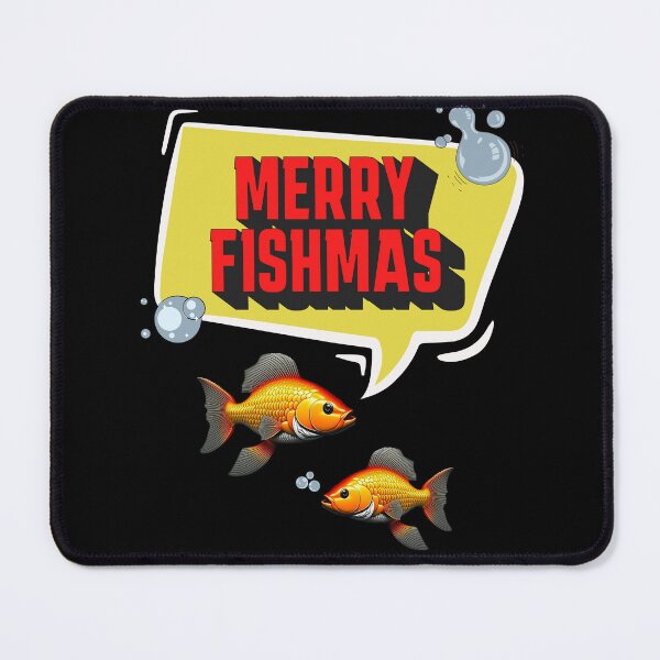 Item preview, Merry Fishmas Bubble Christmas Fish designed and sold by PG Illustration.