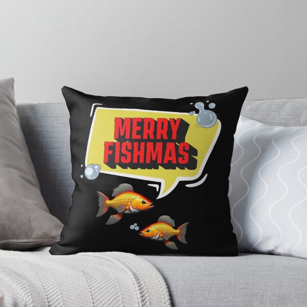 Item preview, Merry Fishmas Bubble Christmas Fish designed and sold by PG Illustration.