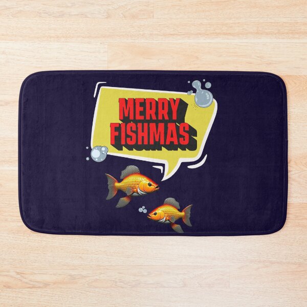 Item preview, Merry Fishmas Bubble Christmas Fish designed and sold by PG Illustration.