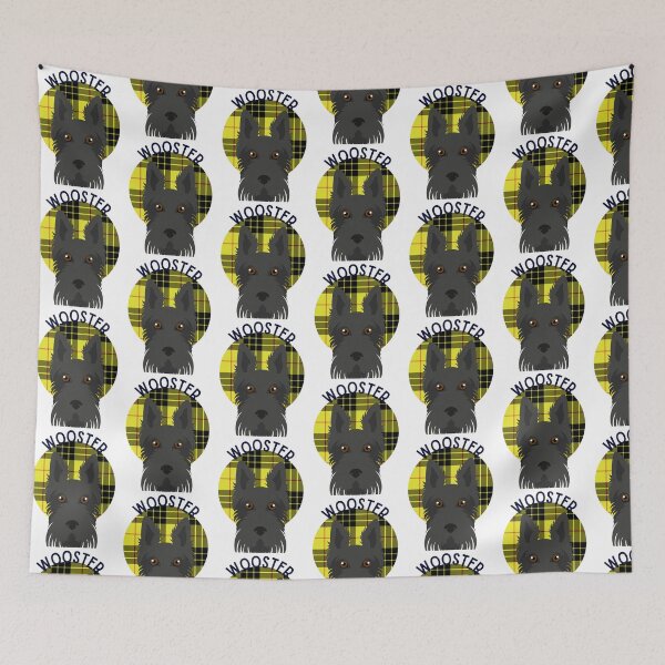 Item preview,  Wooster Plaid and Scottie dog designed and sold by Curious Frog.