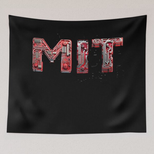 Item preview,  MIT University Circuit Typography designed and sold by LuizSilva1983.