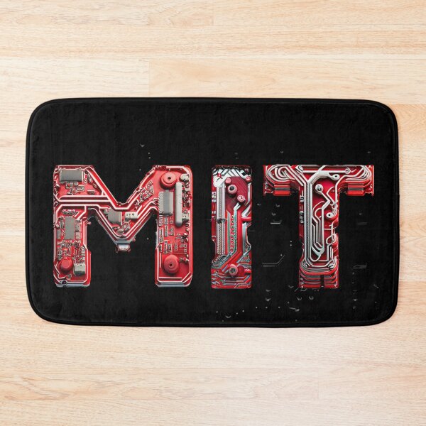 Item preview,  MIT University Circuit Typography designed and sold by LuizSilva1983.