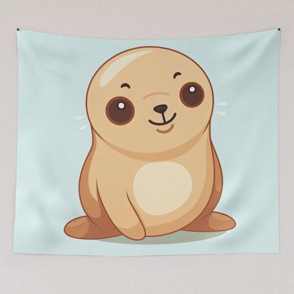 Item preview, Seal | cute style designed and sold by ComicsFactory.