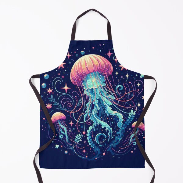 Item preview, Sparkly Colourful Jellyfish designed and sold by FuzyFriendHaven.
