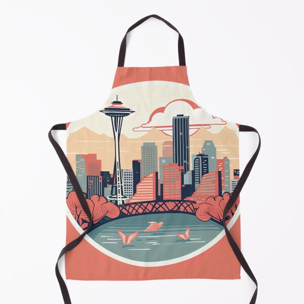 Item preview, Seattle | cute style designed and sold by ComicsFactory.