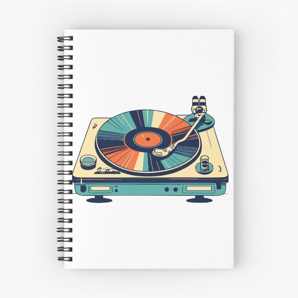 Item preview, Tocadiscos - Reproductor de discos de vinilo LP de audio vintage designed and sold by QUOTABLE STICKERS.