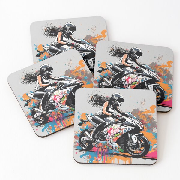 Item preview, Graffiti girl rider designed and sold by Lost Highway Horror..