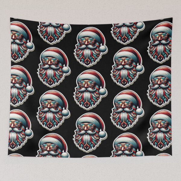 Item preview, Fashionable Santa: Classic Christmas in a Modern Twist designed and sold by ArtFeverShop.