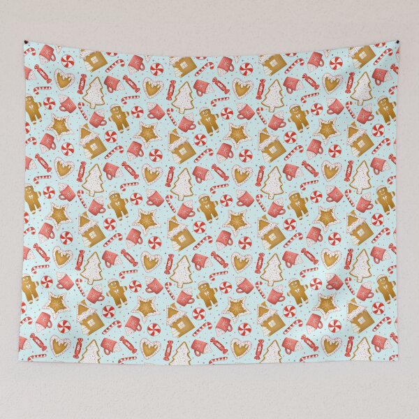 Item preview, Yuletide Yumminess - LightBlue designed and sold by JaselviiStudio.