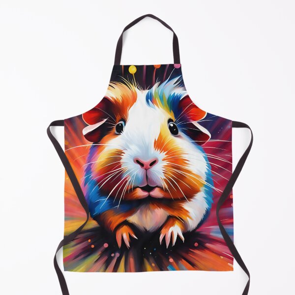Item preview, Raving Guinea Pig - bright colors and lots of fun designed and sold by SirenSeventyOne.