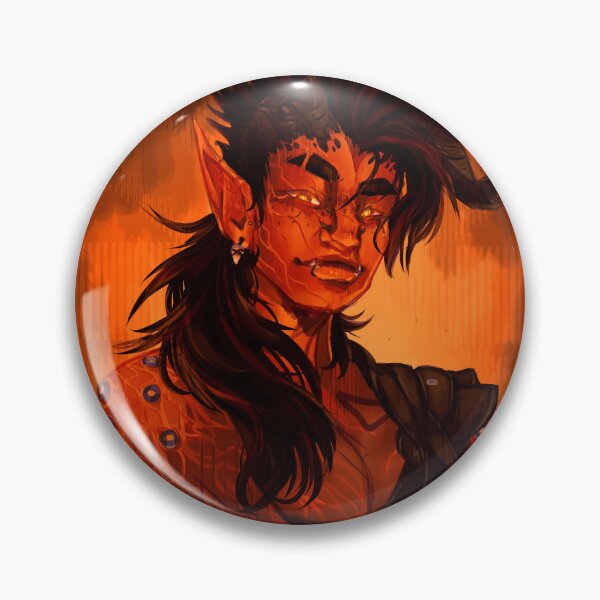 Item preview, Retrato de Karlach designed and sold by DroodleBug.