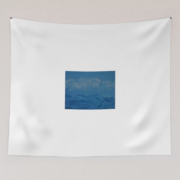 Aperçu de l'œuvre Peinture à l'huile - Paysage brumeux en bleu créée et vendue par Igor Pozdnyakov.