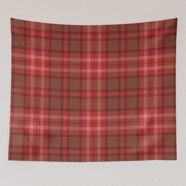 Item preview, Red Plaid Pattern designed and sold by iCraftCafe.