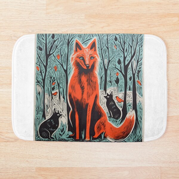 Item preview, Zorro rojo designed and sold by SilverSpell.