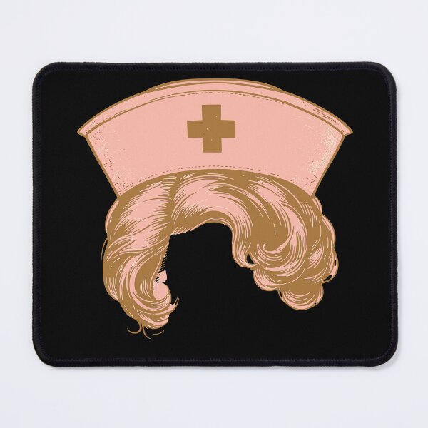 Item preview, Neuro Nurse Hat and Hair Retro Colors Vintage Aesthetic Nursing Appreciation Gift for her designed and sold by CORINNE W.