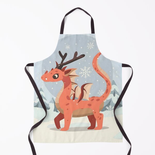 Artikelvorschau, Winterdrachen-Schneeszene entworfen und verkauft von DragonRealms.