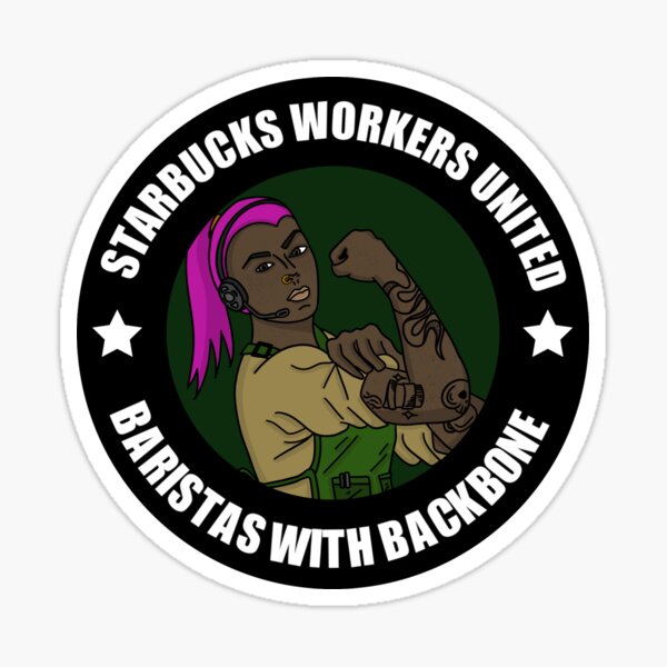 Starbucks Baristas Post Stickers This Way