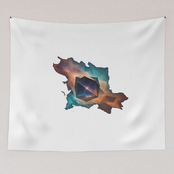 Item preview, Nebula Clouds Abstract #3 designed and sold by Qlutique.