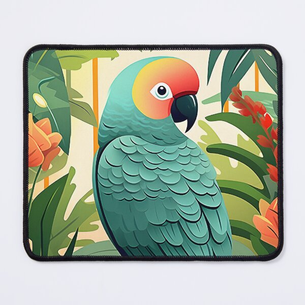 Item preview, Parakeet Art In a Jungle designed and sold by Bomba Visual.