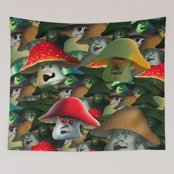 Item preview, Zombie killer mishrooms designed and sold by Glenbobagins.