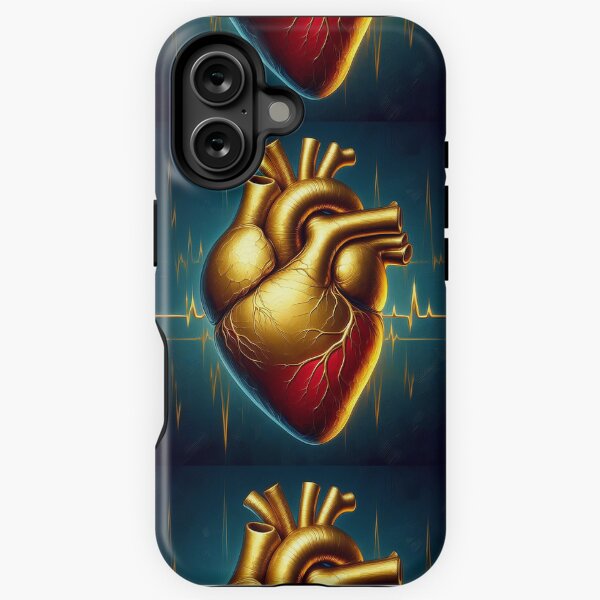 Item preview, The beating golden heart designed and sold by saly55887.