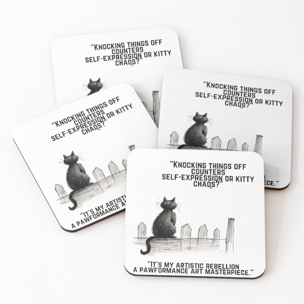 Item preview, Cat Contemplations - funny insights about life as cat designed and sold by artlife709.