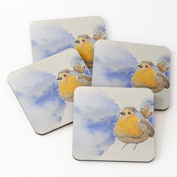 Item preview, Watercolour robin designed and sold by AmyPhotographer.