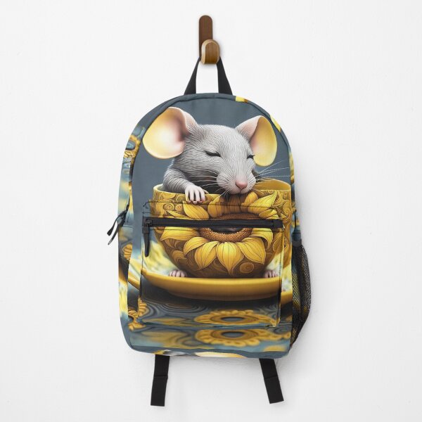 Item preview, Mouse Sleeping in a Sunflower Cup designed and sold by Bright-Moonrise.