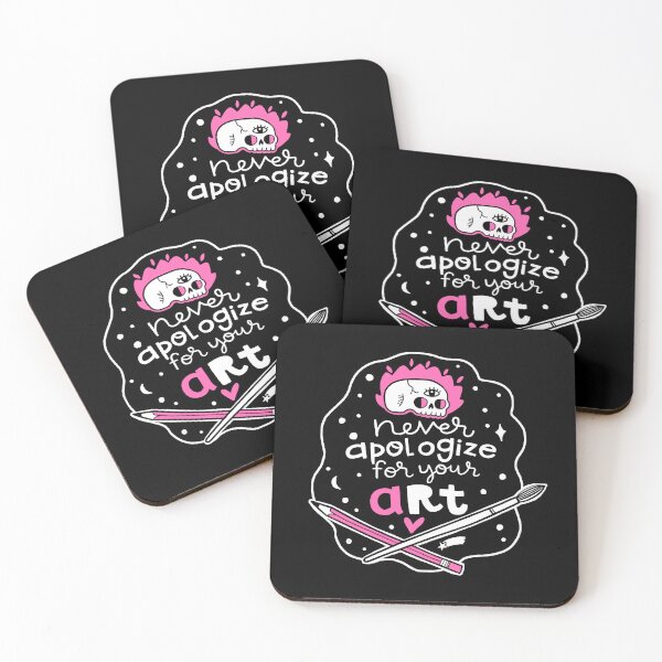 Item preview, Never apologize for your art designed and sold by CynthiaFxo.