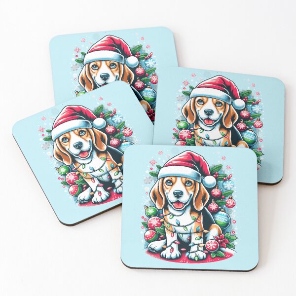 Item preview, Merry Beagle Christmas! designed and sold by VoyteksDesigns.