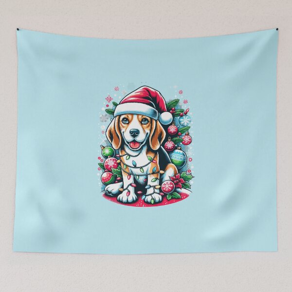 Item preview, Merry Beagle Christmas! designed and sold by VoyteksDesigns.