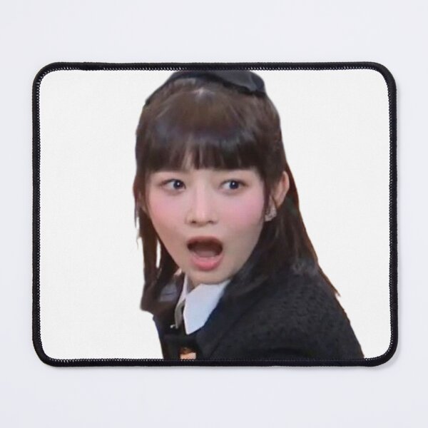 Item preview, IVE Rei surprised meme photo sticker designed and sold by artfulmadness.