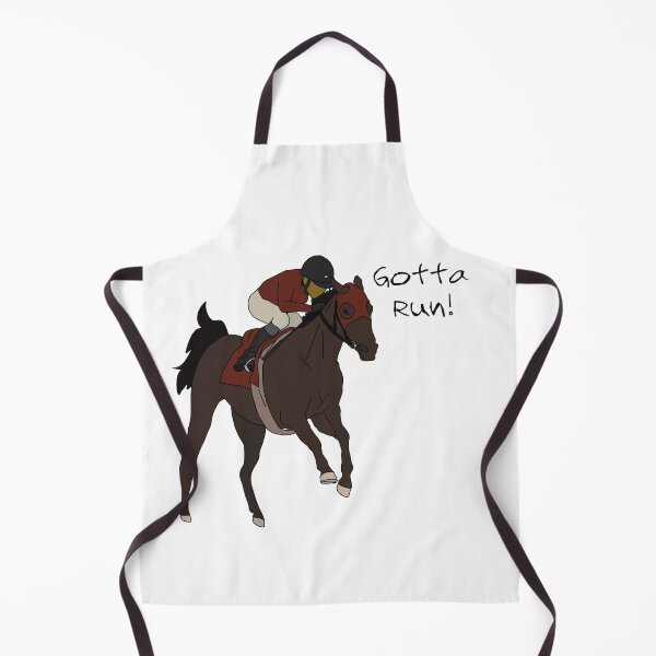 Item preview, "Gotta Run!" Racehorse designed and sold by Abby Art Studio.